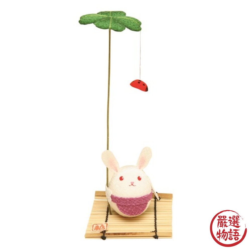 京都龍虎作 柔織好運擺飾 16.5cm|貓頭鷹 兔子 貓咪 手作窯燒工藝 日系質感小物 居家 辦公裝飾 日本進口-圖片-4