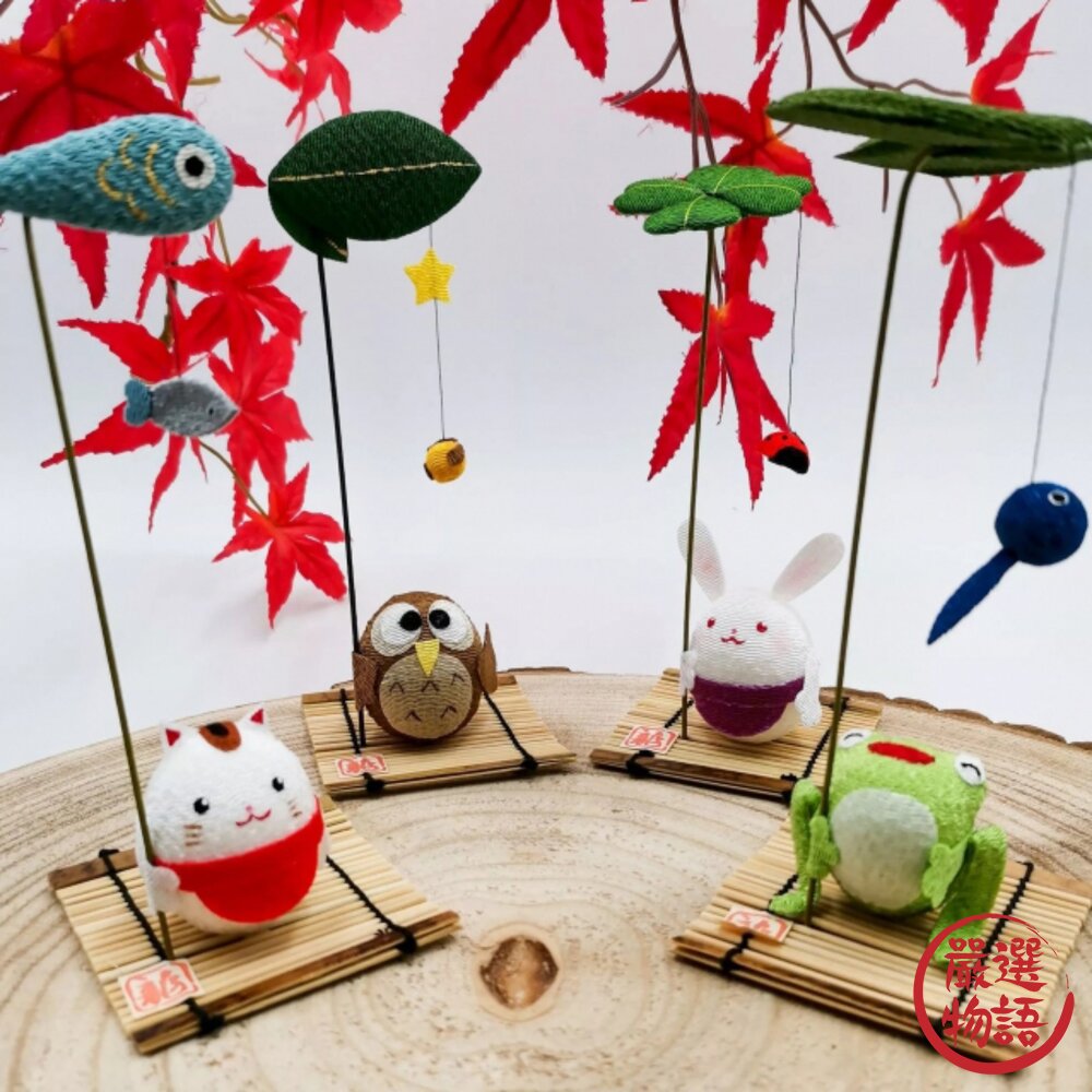 京都龍虎作柔織好運擺飾16.5cm|貓頭鷹兔子貓咪手作窯燒工藝日系質感小物居家辦公裝飾日本進口