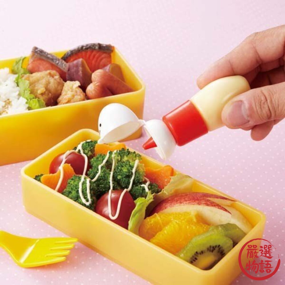 便當醬料瓶 2入組 蕃茄醬 美乃滋|醬料分裝 醬油 分裝瓶 野餐 露營 攜帶方便-圖片-3
