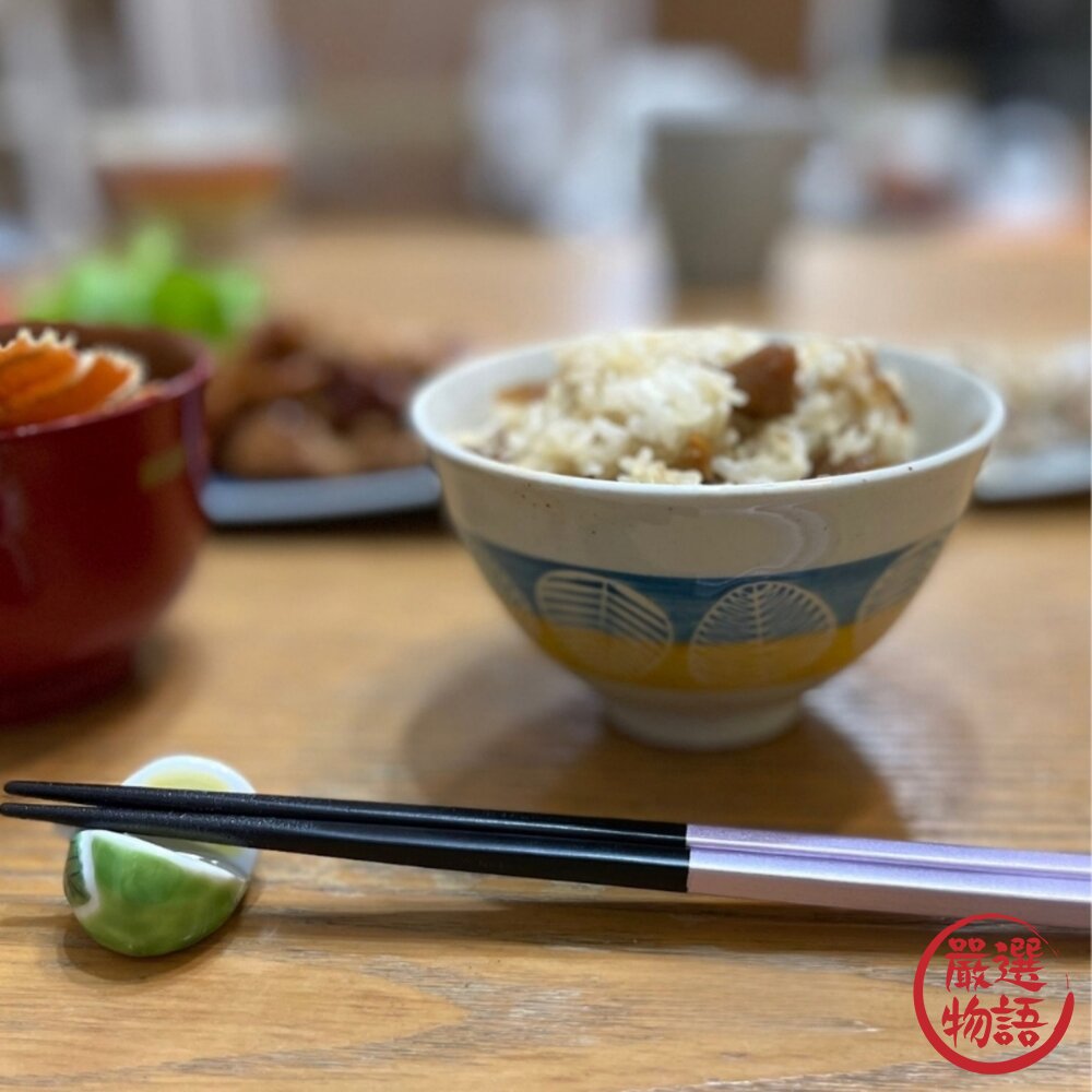 日本製波佐見燒手作蓋印葉影飯碗11.5cm 兩色|極緻輕量 日式碗 日本碗 餐具碗 兒童碗 碗 日本進口-圖片-5