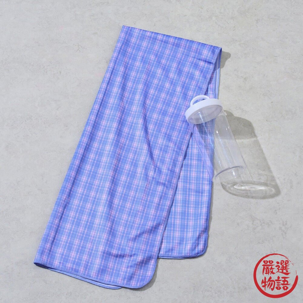 3COINS 瞬間清涼!涼感巾 40x100cm|演唱會 市集 消暑神器 涼感毛巾 三色可選 夏日必備 日本進口-圖片-5