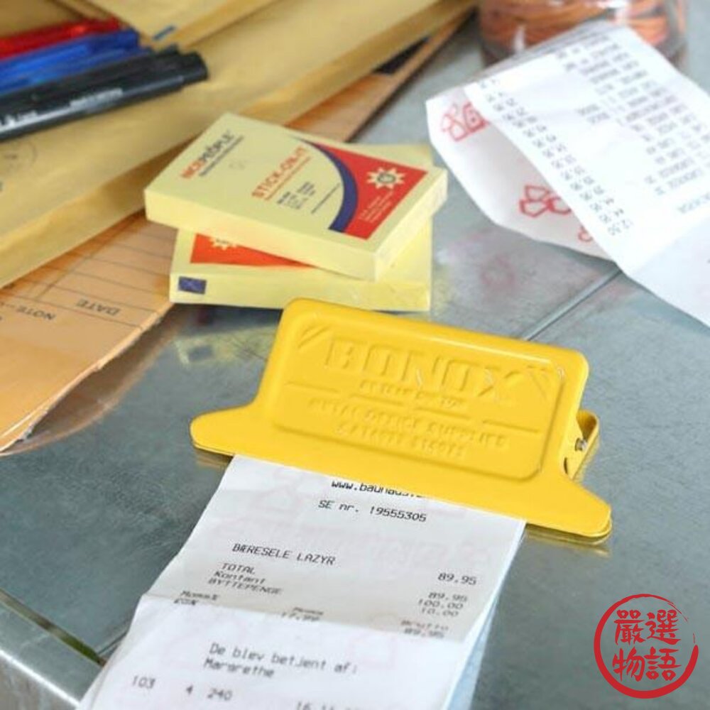 日本 DULTON 美式復古金屬夾 萬用夾|發票夾 鐵夾 三角夾 山形夾 大力夾 密封夾 多色可選 日本進口-圖片-3