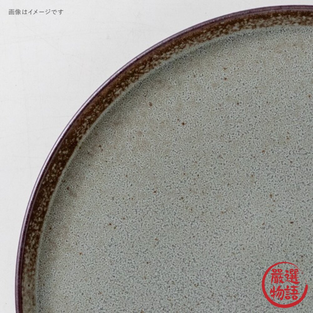 日本美濃燒 Bambi系列 餐盤 窯燒釉圓盤|簡約設計 日系點心盤 平盤 早午餐盤 日本進口-圖片-8