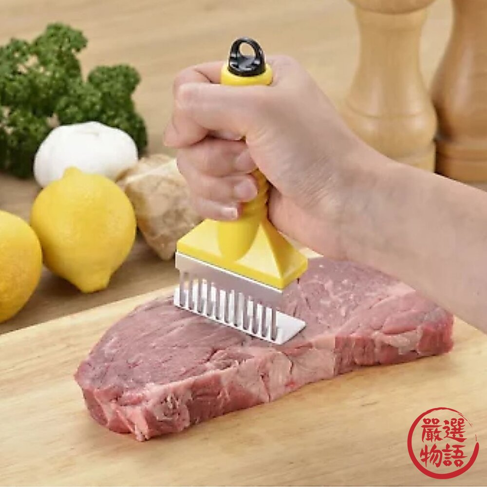 日本製下村工業 肉品斷筋器 鬆肉神器 肉品斷筋|鎚肉器 鬆肉 專業斷筋 牛排斷筋器 切斷肉筋 廚房小物 日本進口-圖片-6