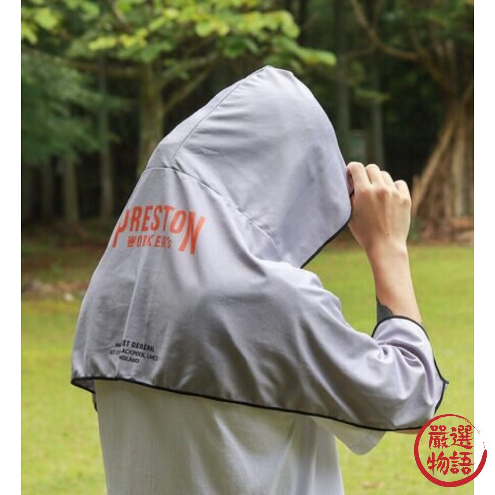 POST GENERAL 涼感披肩帽 降溫15度|戶外運動 聽團 防曬 大港開唱 市集 潮流必備 日本進口-圖片-7