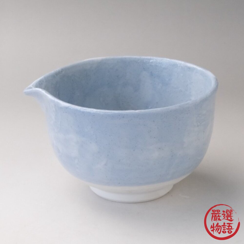 現貨 日本製 一些漂亮的片口抹茶碗🍵漸層藍 刷抹茶 日式抹茶碗 抹茶茶具 美濃燒 Matcha 抹茶碗 日本進口-圖片-4