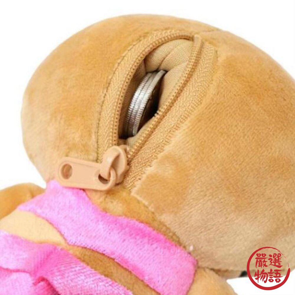 日本三麗鷗 Sanrio 曬黑愛心收納包 附愛心掛飾|零錢包 小包包 曬黑Kitty 烤焦系列 日本進口-圖片-3