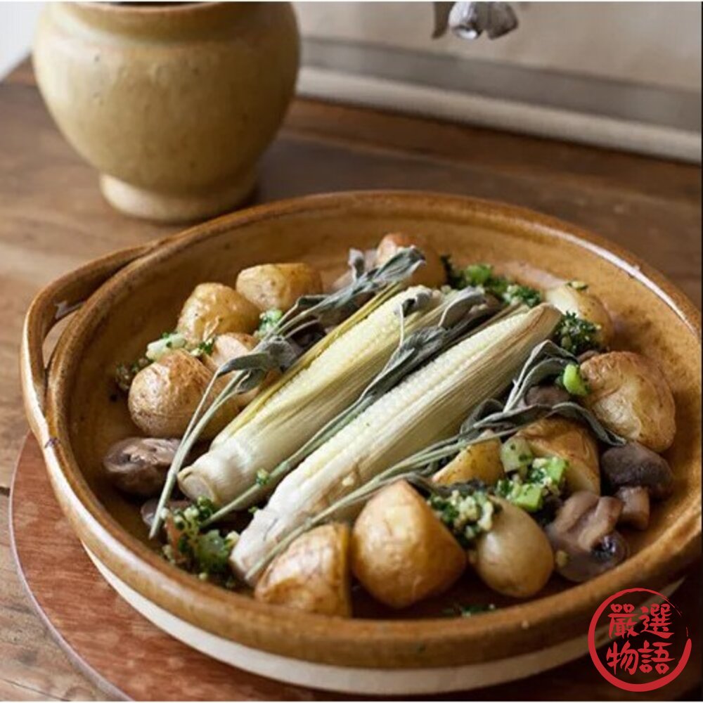 現貨 4th market 日本製耐熱烤盤 | 烤皿．焗烤盤．焗飯．烤肉 | 雙色塗裝 陶瓷烤盤 可直火 日本進口 封面照片
