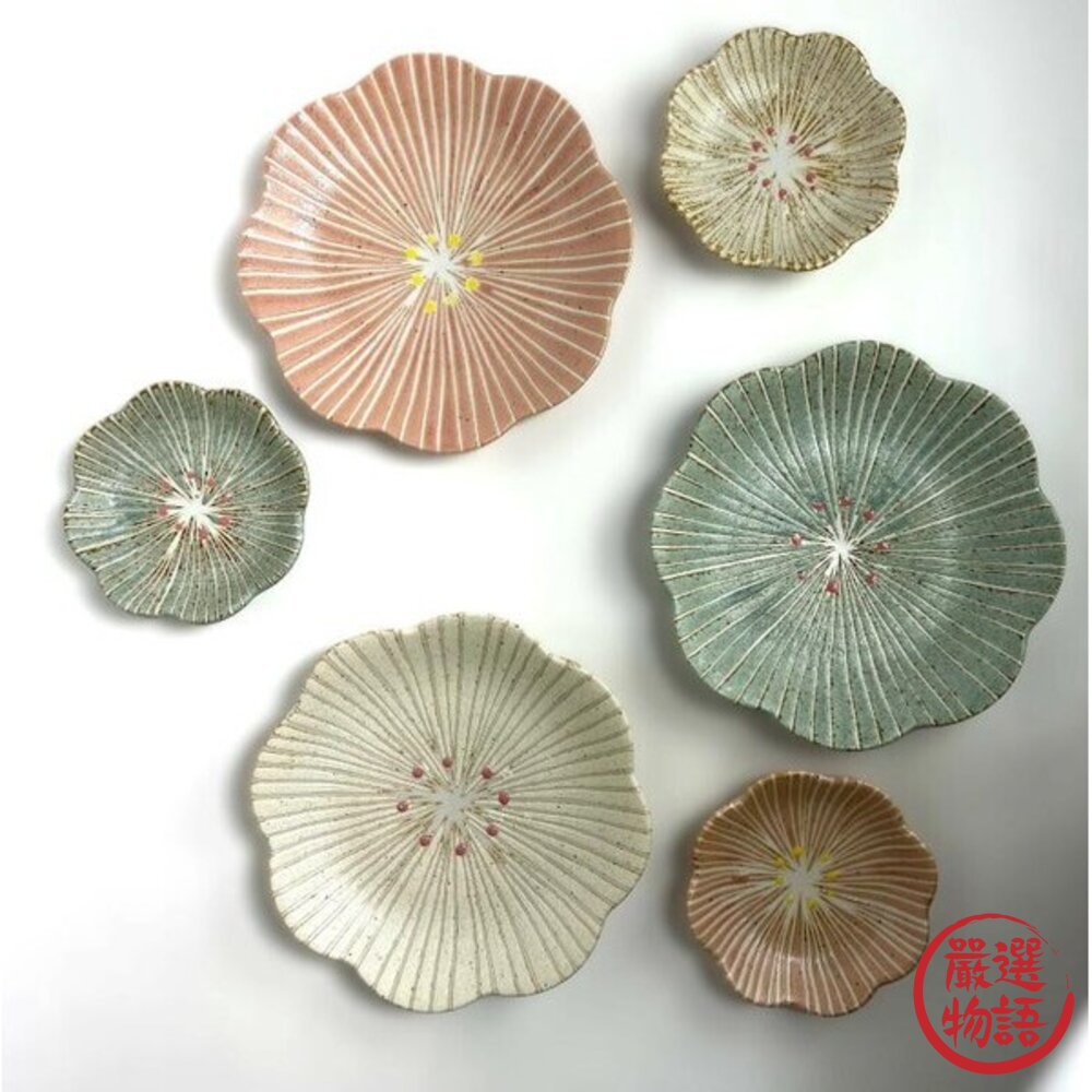 日本製 美濃燒 日系花瓣 16.5cm 職人窯燒質感餐盤 | 點心盤 甜點盤 壽司碟 日本廚房小物 盤子 日本進口-圖片-8