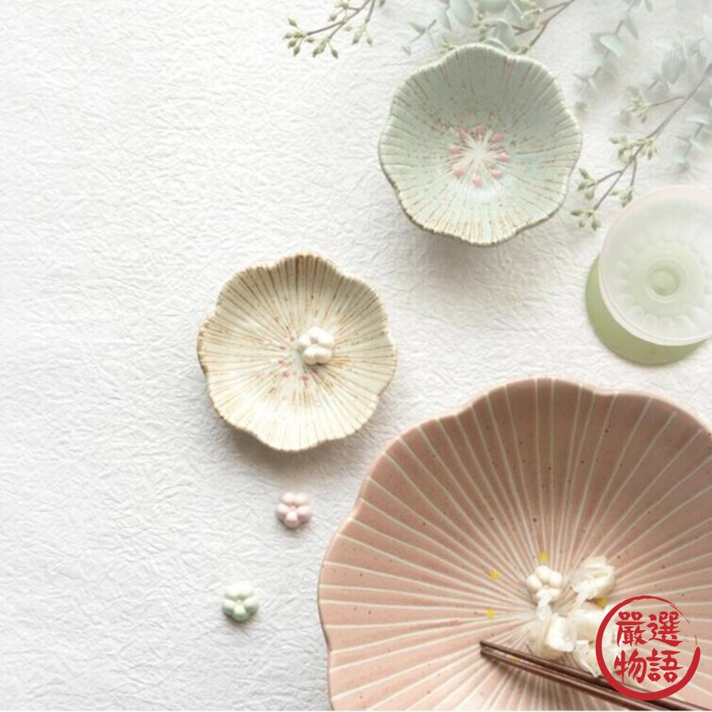 日本製 美濃燒 日系花瓣 16.5cm 職人窯燒質感餐盤 | 點心盤 甜點盤 壽司碟 日本廚房小物 盤子 日本進口-圖片-9
