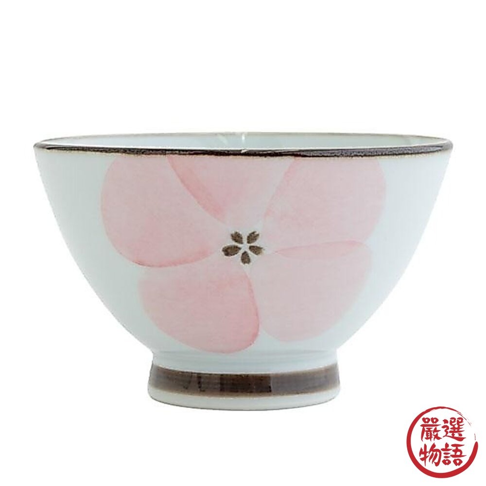 日本製 BISQUE 波佐見燒 飯碗 花卉碗 三色|夫妻碗 對碗 陶瓷碗 家庭用碗 花朵碗 小花造型碗 日本進口-圖片-8