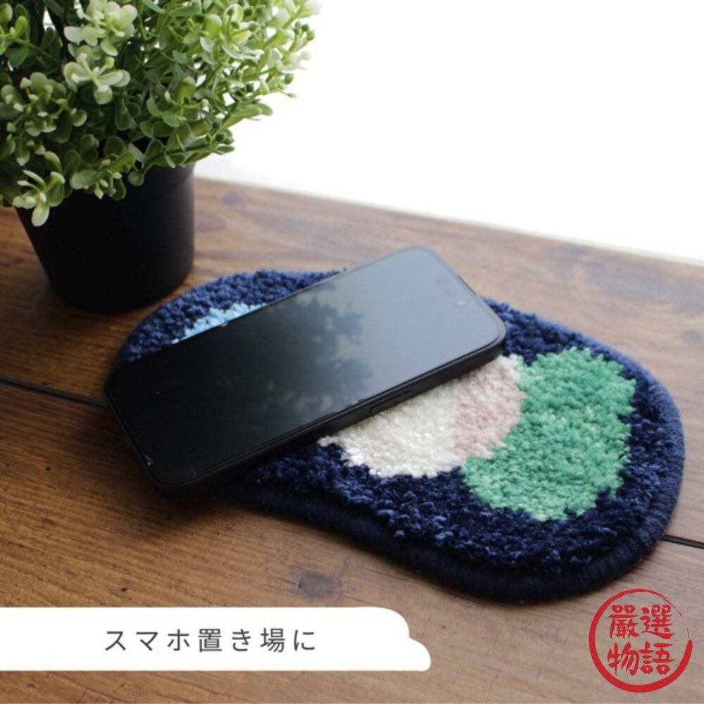 日本 nook可愛造型迷你置物墊 4款造型可選|飾品 鑰匙 滑鼠靠墊 質感杯墊 拍照道具 小墊子 桌墊 日本進口-圖片-4