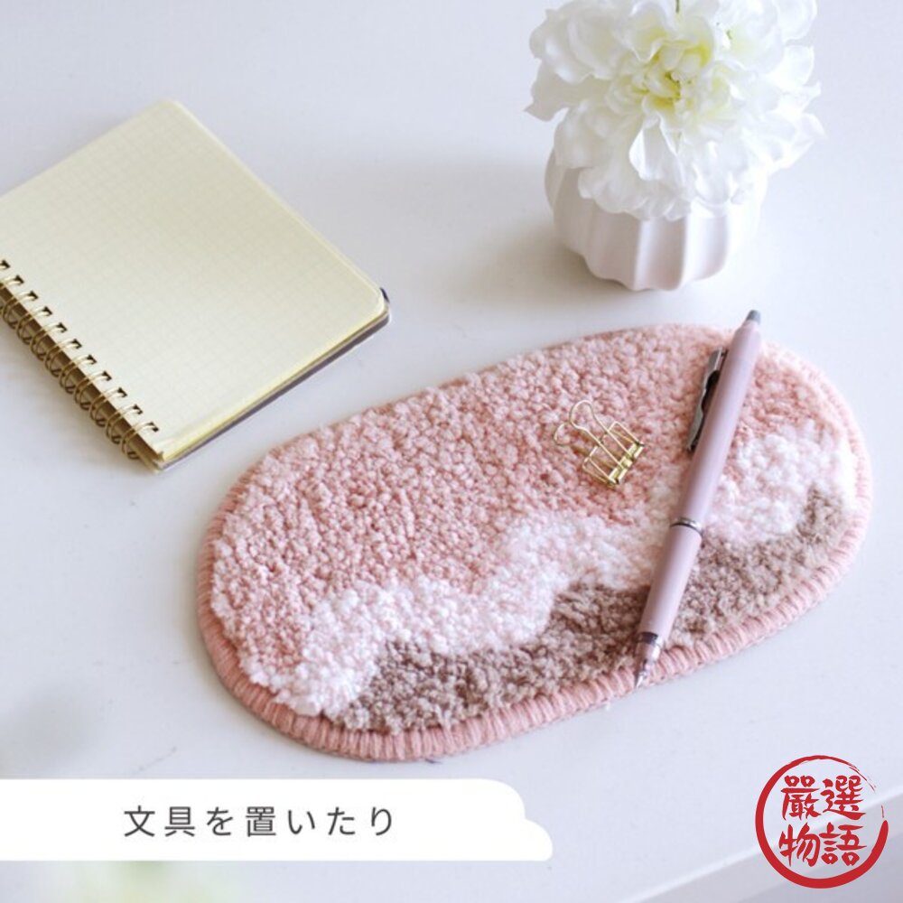 日本 nook可愛造型迷你置物墊 4款造型可選|飾品 鑰匙 滑鼠靠墊 質感杯墊 拍照道具 小墊子 桌墊 日本進口-圖片-6