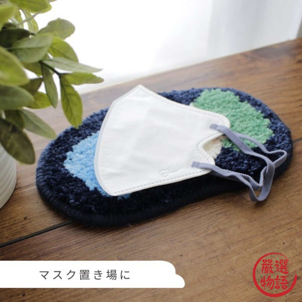 日本 nook可愛造型迷你置物墊 4款造型可選|飾品 鑰匙 滑鼠靠墊 質感杯墊 拍照道具 小墊子 桌墊 日本進口-圖片-8