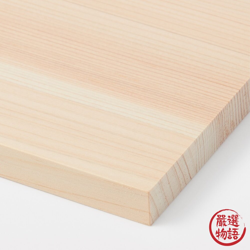 無印良品 MUJI 檜木料理砧板|輕薄菜板 日式切菜板 備料板 附掛孔 小型廚房砧板 露營野餐 日本進口-圖片-3