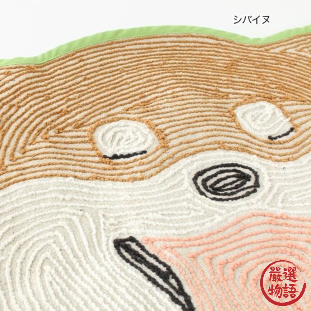 張嘴三花貓 張嘴柴犬地墊|地毯 居家 裝飾 可愛動物地墊 房間 客廳 玄關 進門地墊 腳踏墊-圖片-5