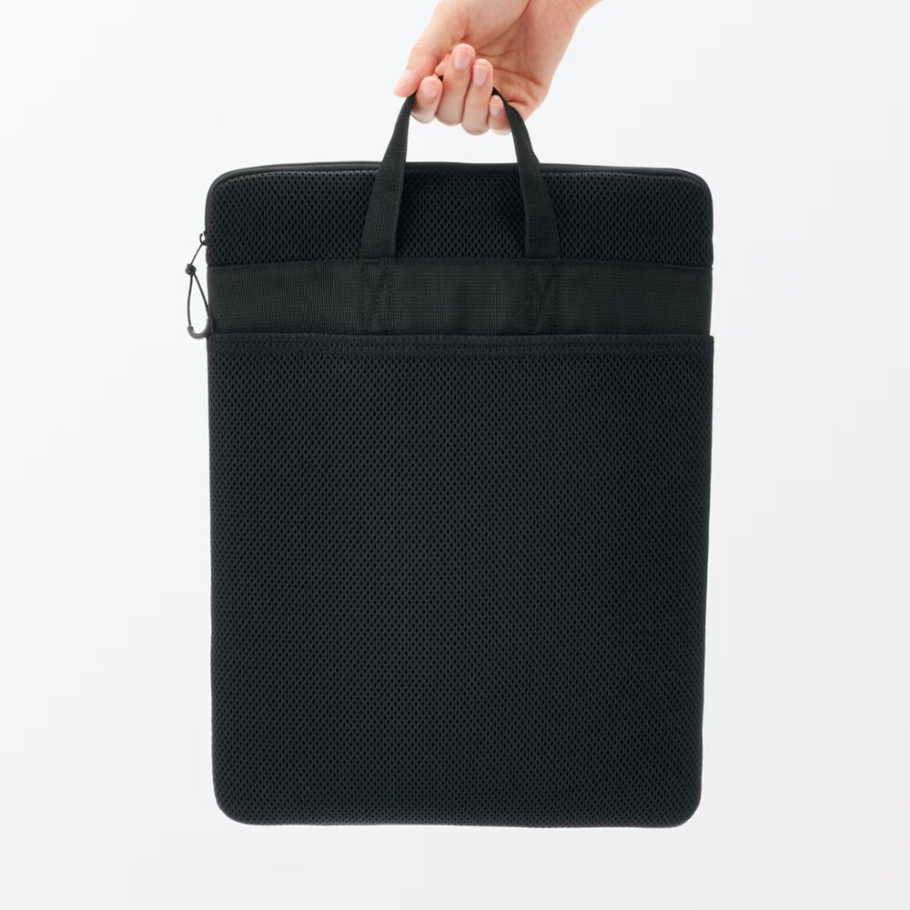 SF-022351-MUJI無印良品 防震電腦平板包 14吋｜輕量緩衝 厚實設計 MUJI 直立防震包 電腦包 平板包 MUJI 日本進口