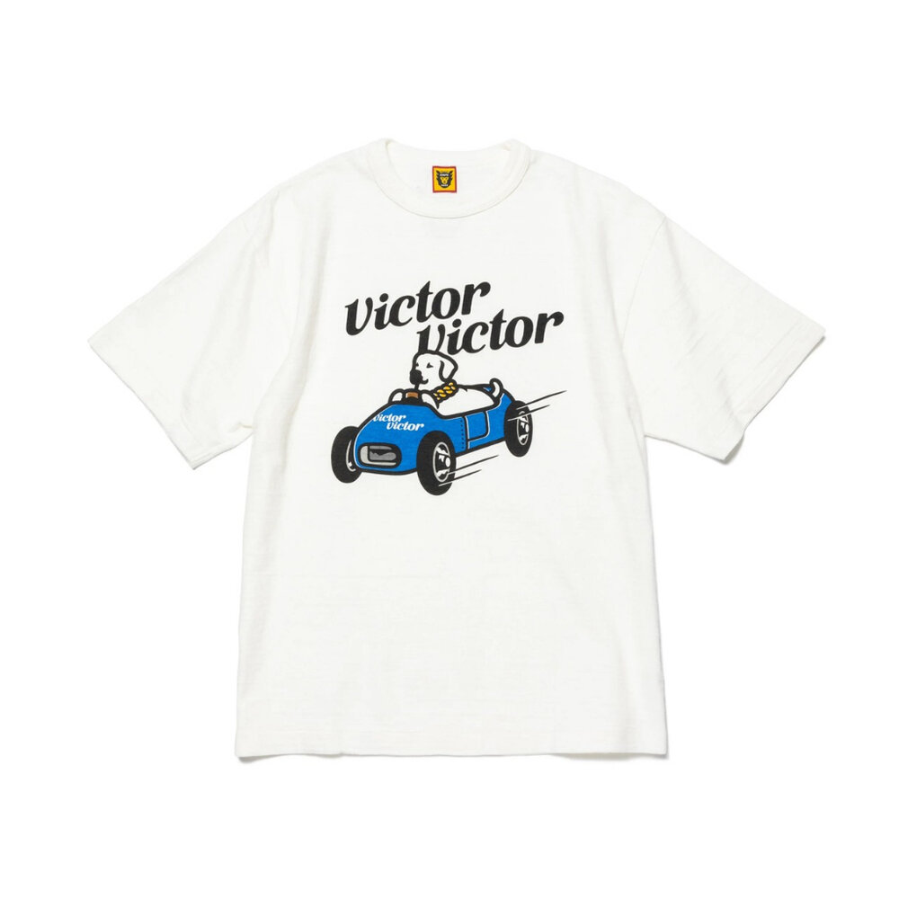 10699734907-Human Made x Victor Victor T-恤 賽車藍狗狗 XX25TE010