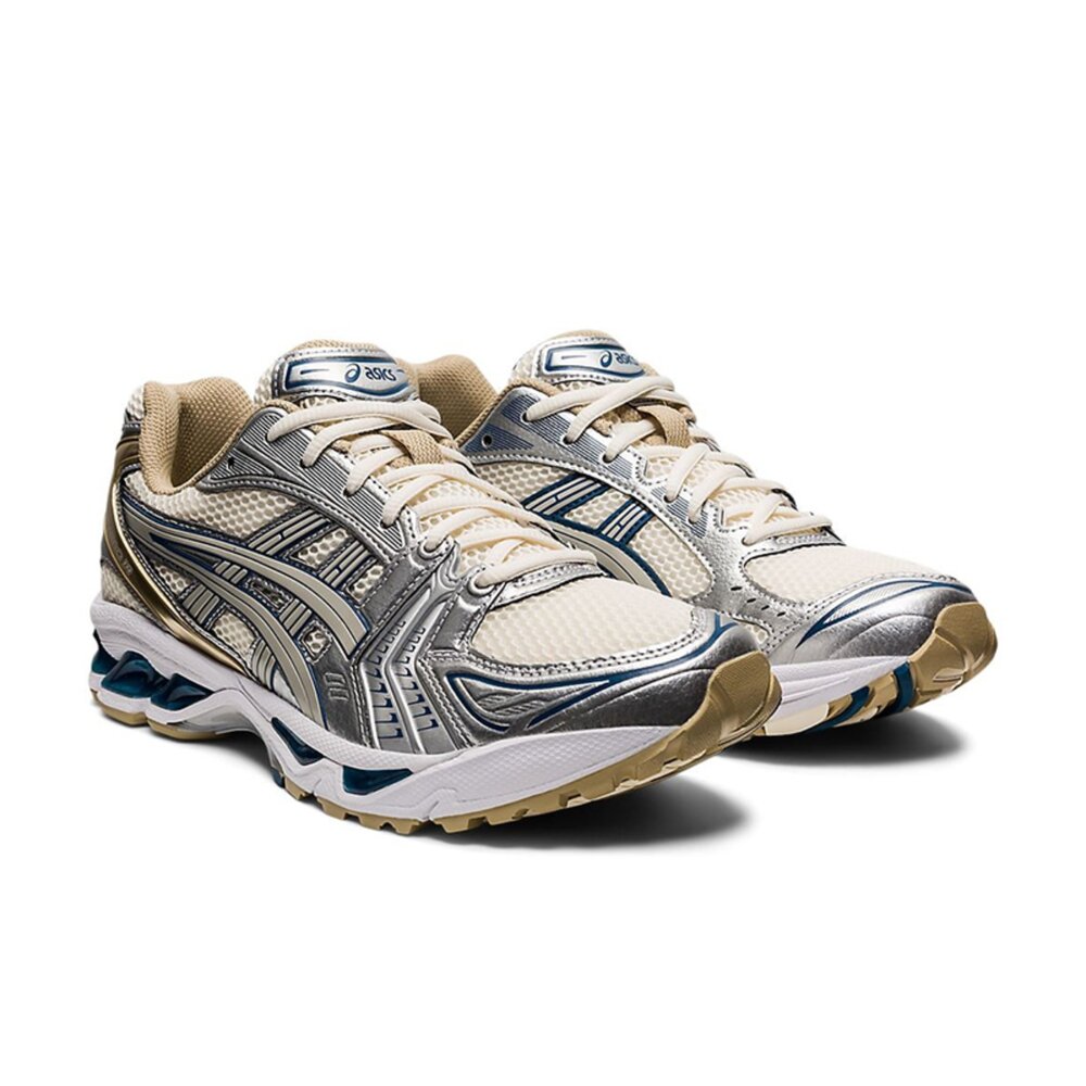 1201A019-105-Asics Gel-Kayano 14 Cream Pure 銀棕藍 1201A019-105
