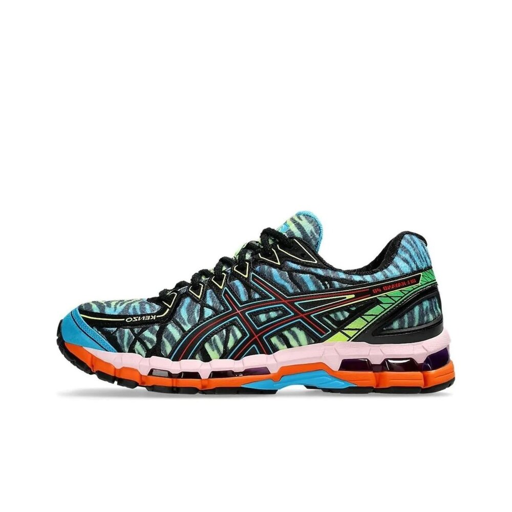 KENZO x ASICS Gel-Kayano 20 Digital Aqua 黑藍漸層 聯名款 休閒鞋 男鞋 120-圖片-1