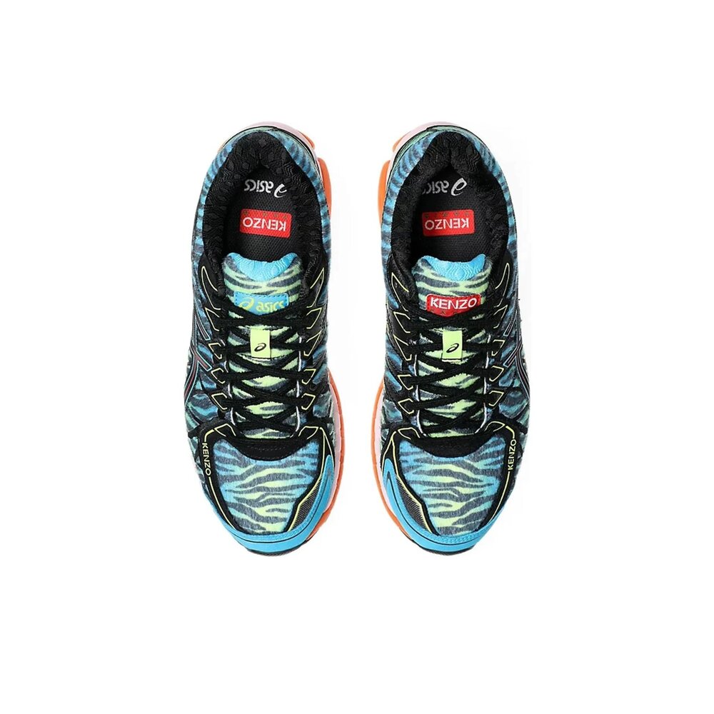 KENZO x ASICS Gel-Kayano 20 Digital Aqua 黑藍漸層 聯名款 休閒鞋 男鞋 120-圖片-2