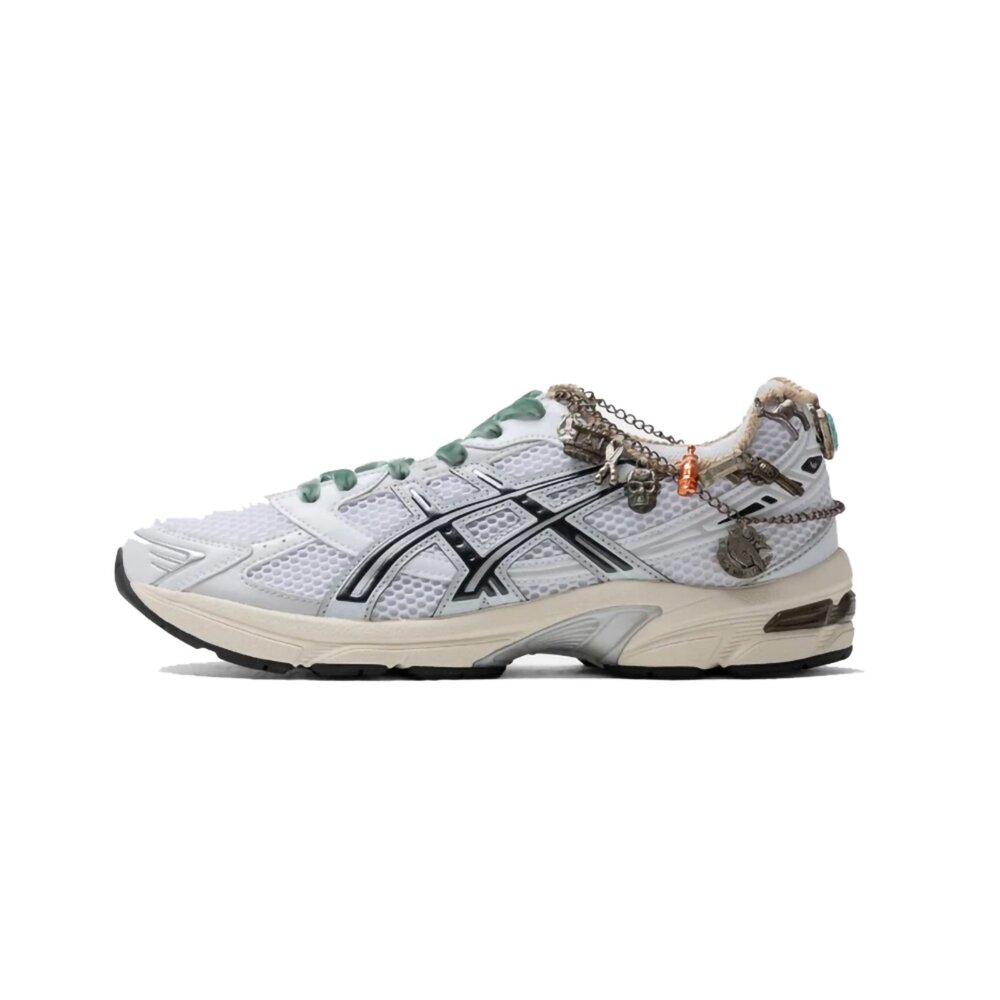 1202A256-118-Bentgablenits x Asics Gel 1130 White Cloud Grey 白灰黑 休閒鞋 男鞋 聯