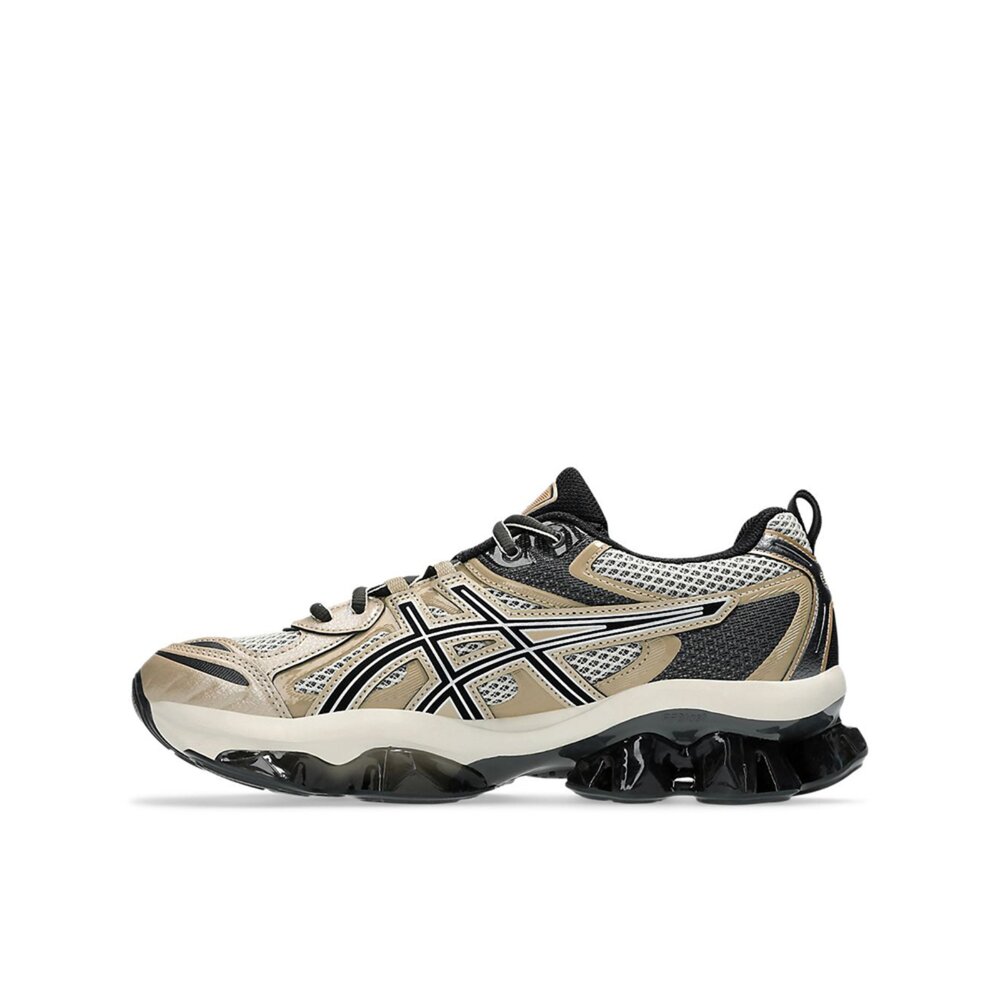 Asics Gel-Quantum Kinetic 復古鞋 卡其黑色 1203A270-203-圖片-1