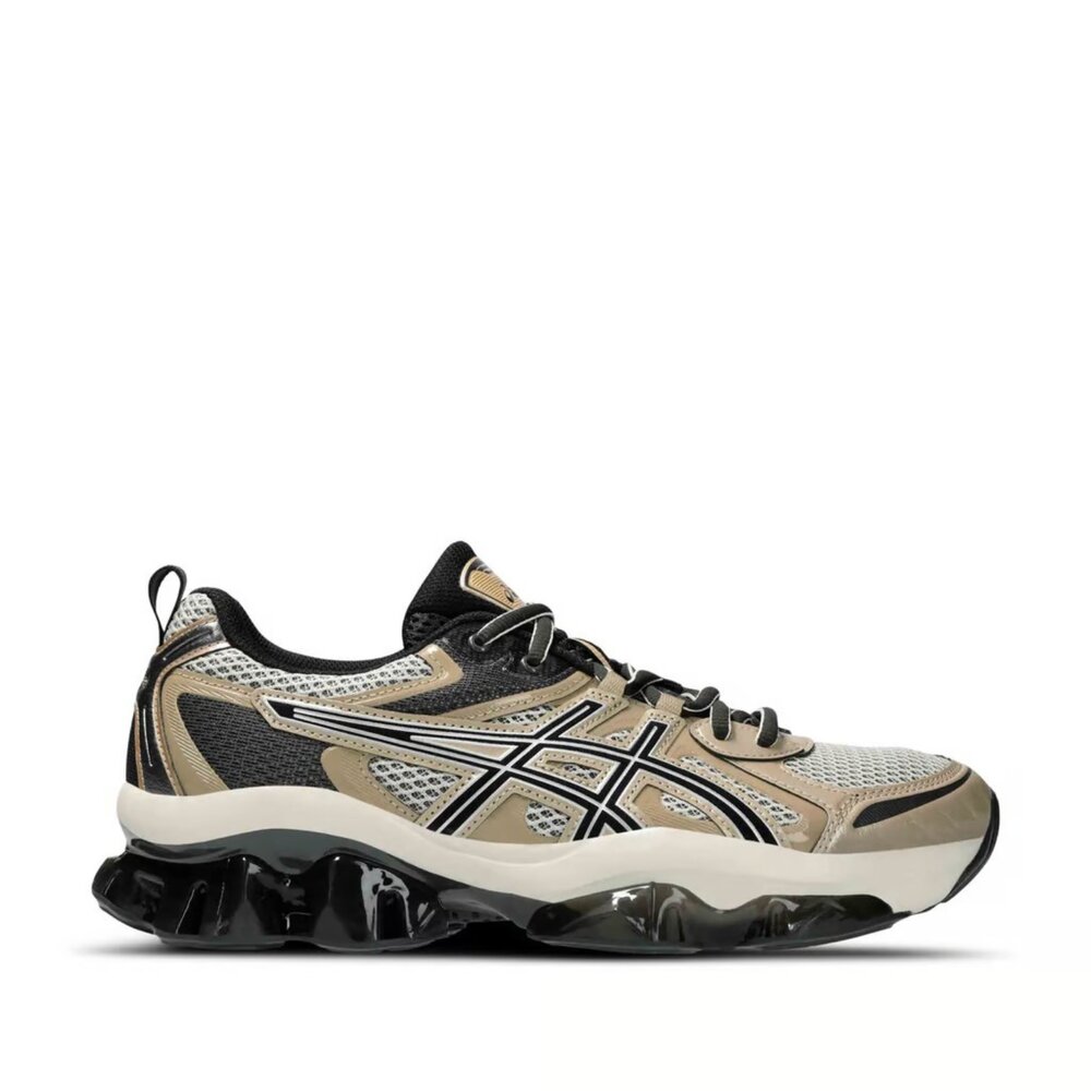 Asics Gel-Quantum Kinetic 復古鞋 卡其黑色 1203A270-203-圖片-2