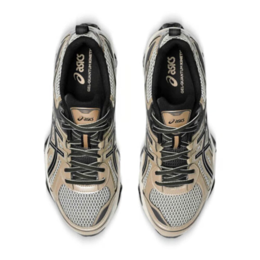 Asics Gel-Quantum Kinetic 復古鞋 卡其黑色 1203A270-203-圖片-3