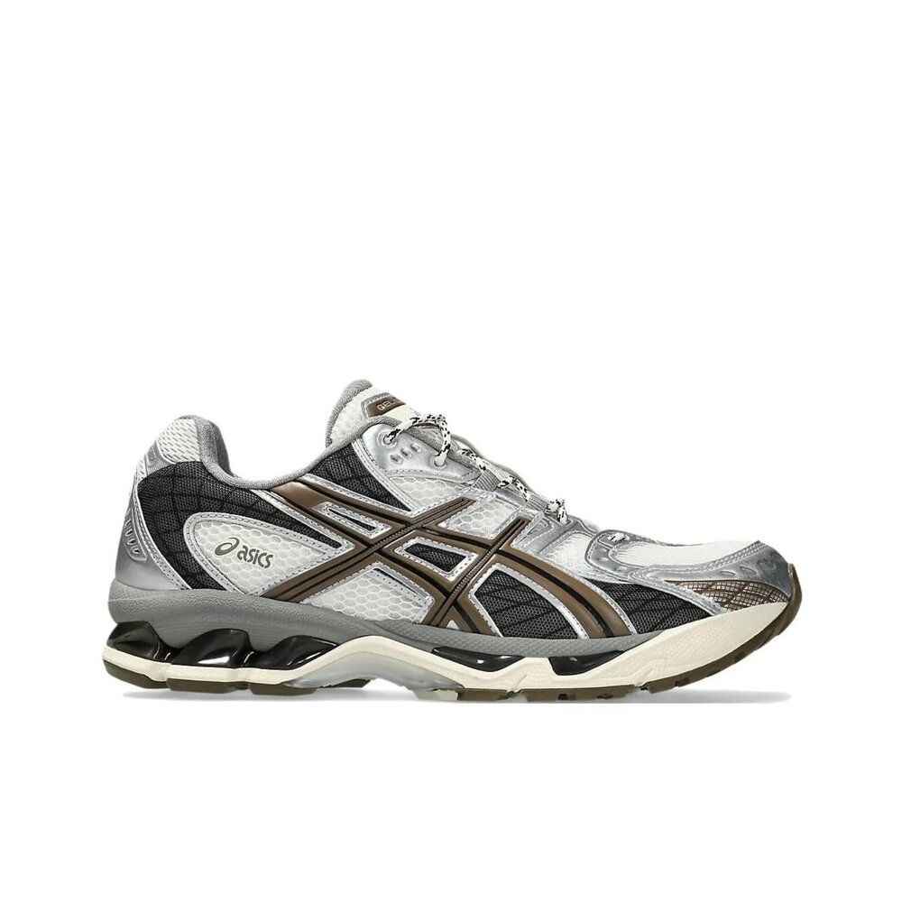 Asics Gel-Nimbus 10.1 Pure Silver 咖啡銀黑 緩震 網布 1203A543-107-圖片-2
