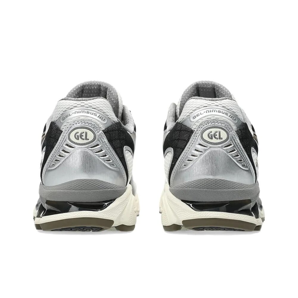 Asics Gel-Nimbus 10.1 Pure Silver 咖啡銀黑 緩震 網布 1203A543-107-圖片-3