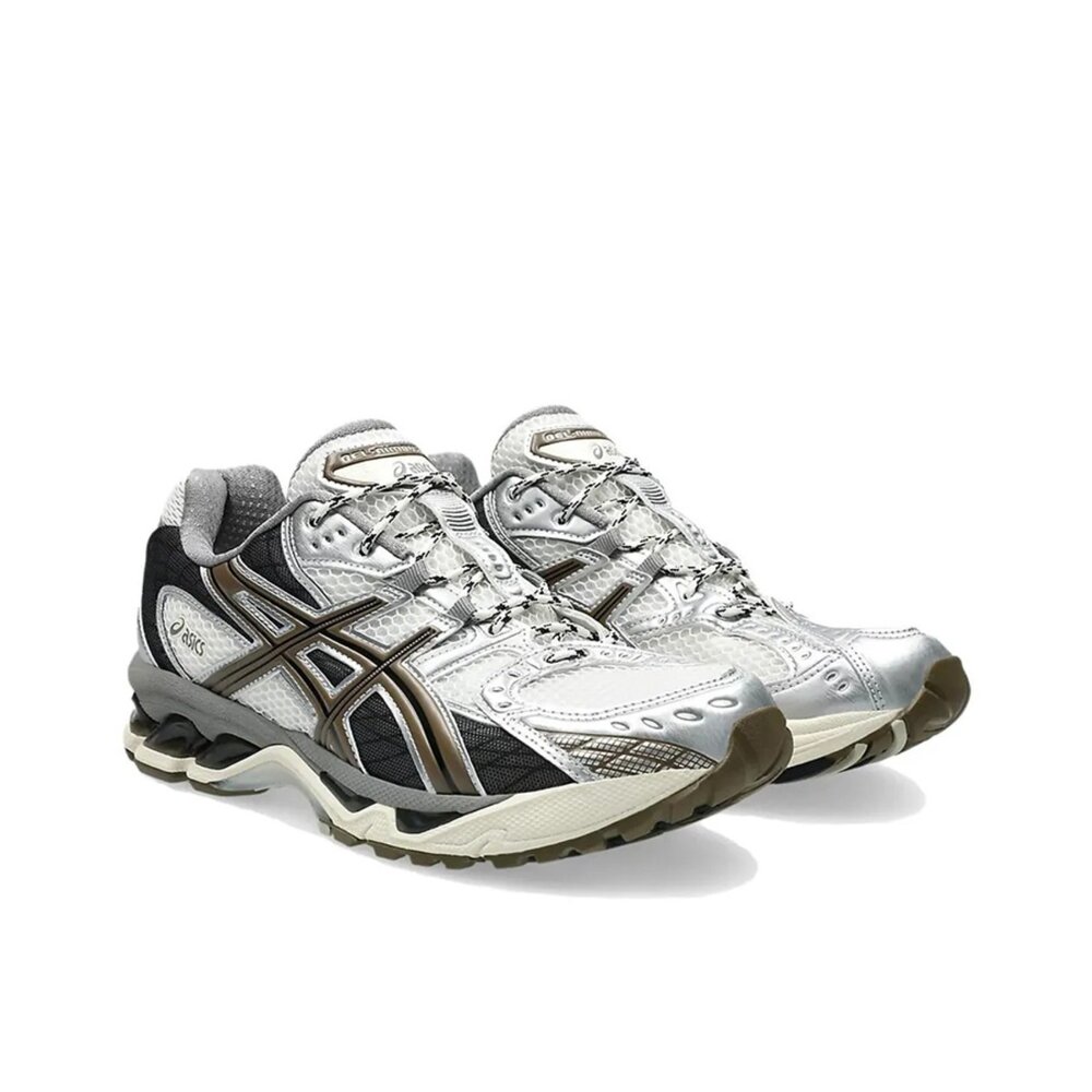 1203A543-107-Asics Gel-Nimbus 10.1 Pure Silver 咖啡銀黑 緩震 網布 1203A543-107