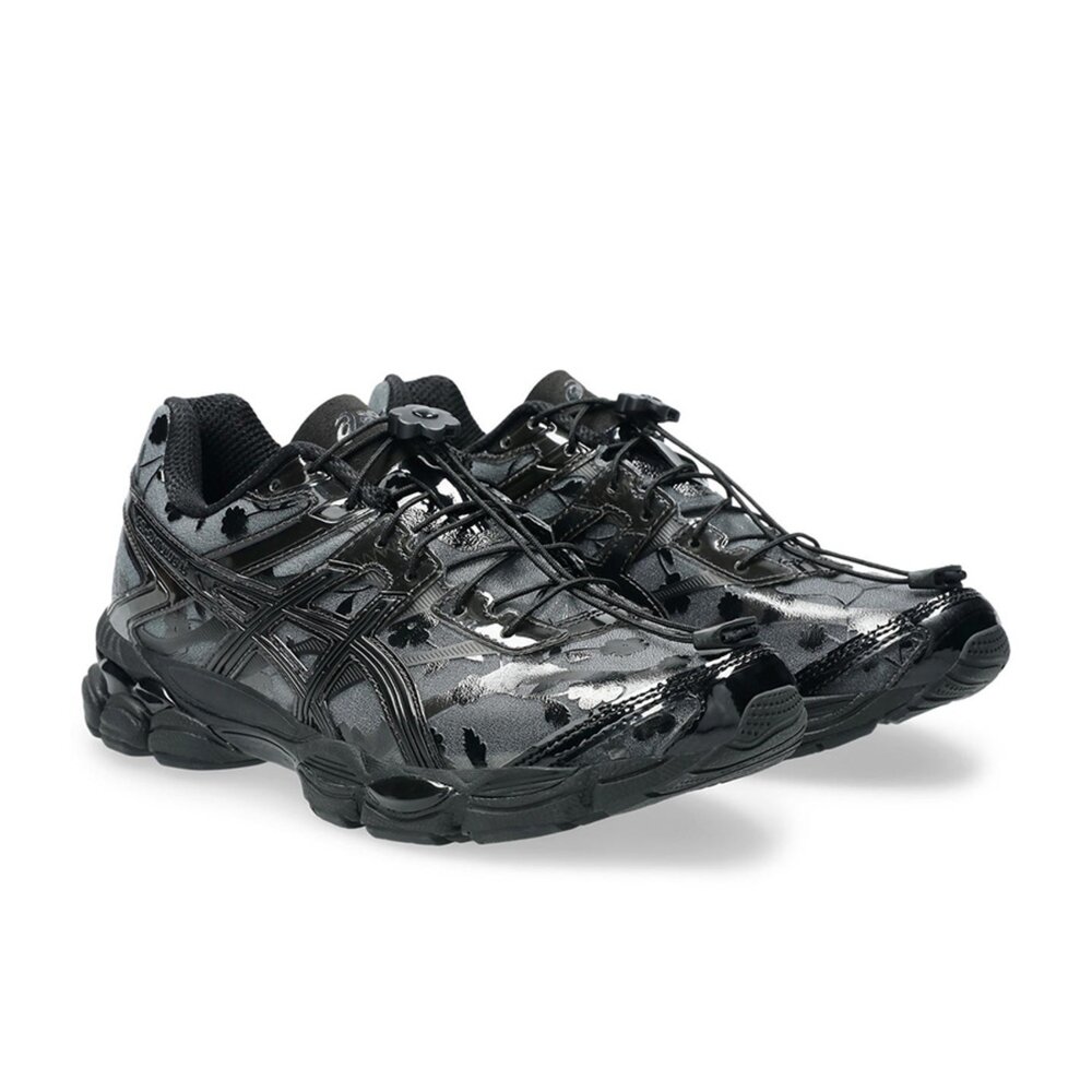 1203A762-001-Cecilie Bahnsen x ASICS Gel-Cumulus 16 Black 黑色小花 1203A762-0
