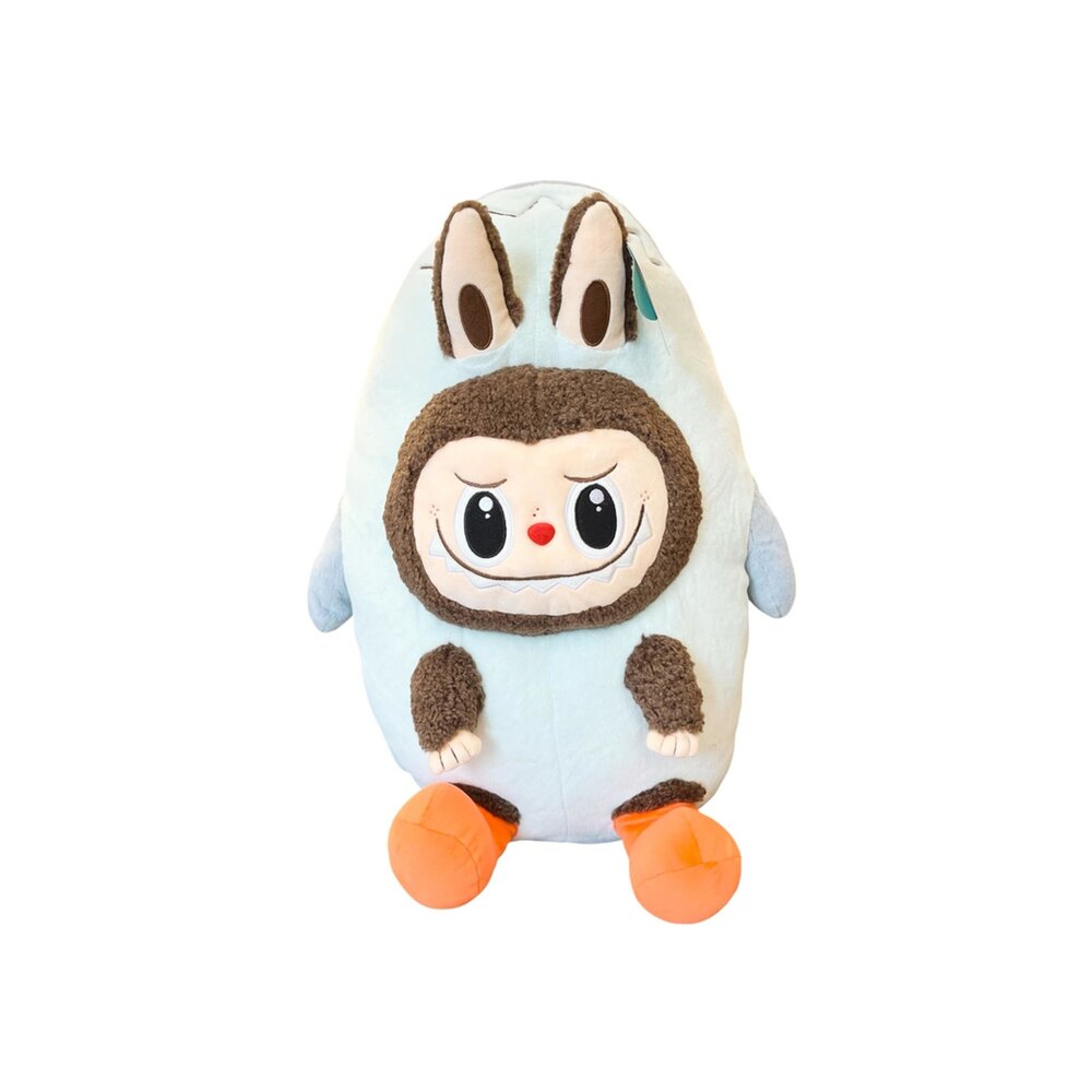 12305230021-Pop Mart Labubu 鯊魚毛絨抱枕 拉布布