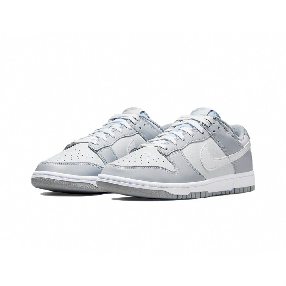 14047655898-Nike Dunk Low Retro Grey White 酷灰灰白 DJ6188-001