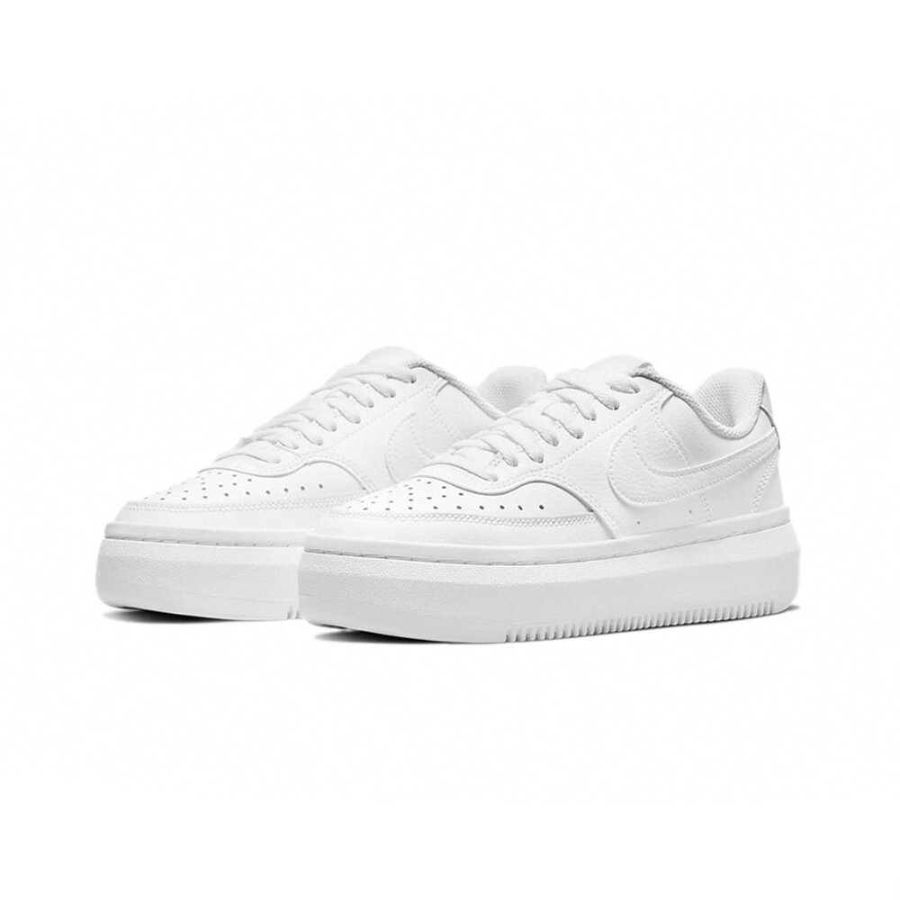 14050667754-Nike Court Vision Alta 全白 小白鞋 厚底 休閒鞋DM0113-100