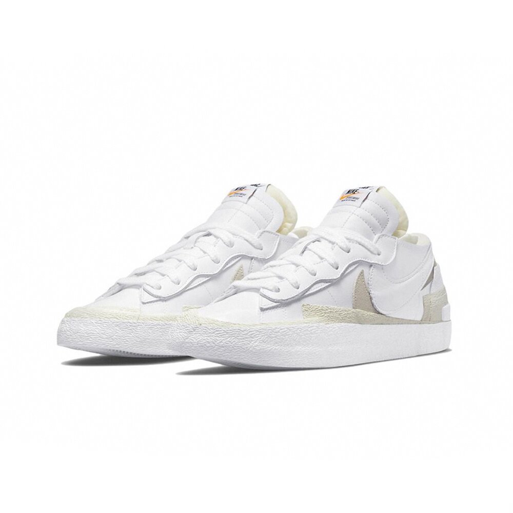 15472929612-Sacai x Nike Blazer Low 白 漆皮 休閒鞋 DM6443-100