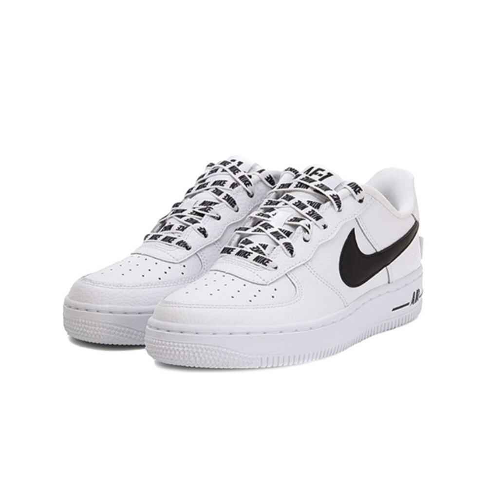 15996873227-Nike Air Force 1 LV8 白黑 皮革 男女鞋 820438-108