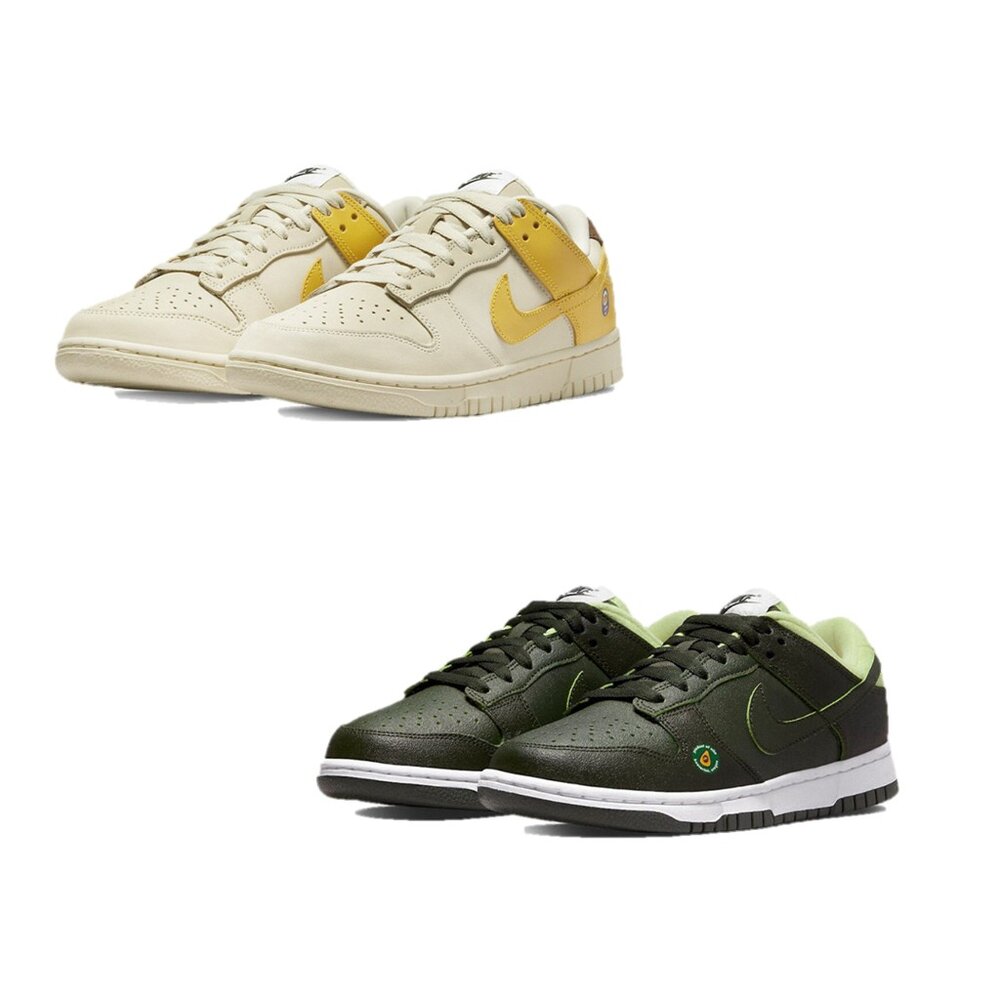 16467446224-Nike Dunk Low 香蕉/酪梨 附編織袋DR5487-100/DM7606-300