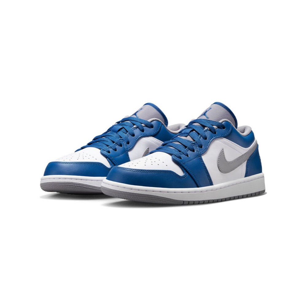 16593408786-Air Jordan 1 Low True Blue 灰藍白 休閒鞋 553558-412