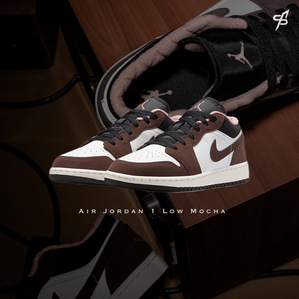 Air Jordan 1 Low Mocha 摩卡 白棕 DC6991-200-圖片-2