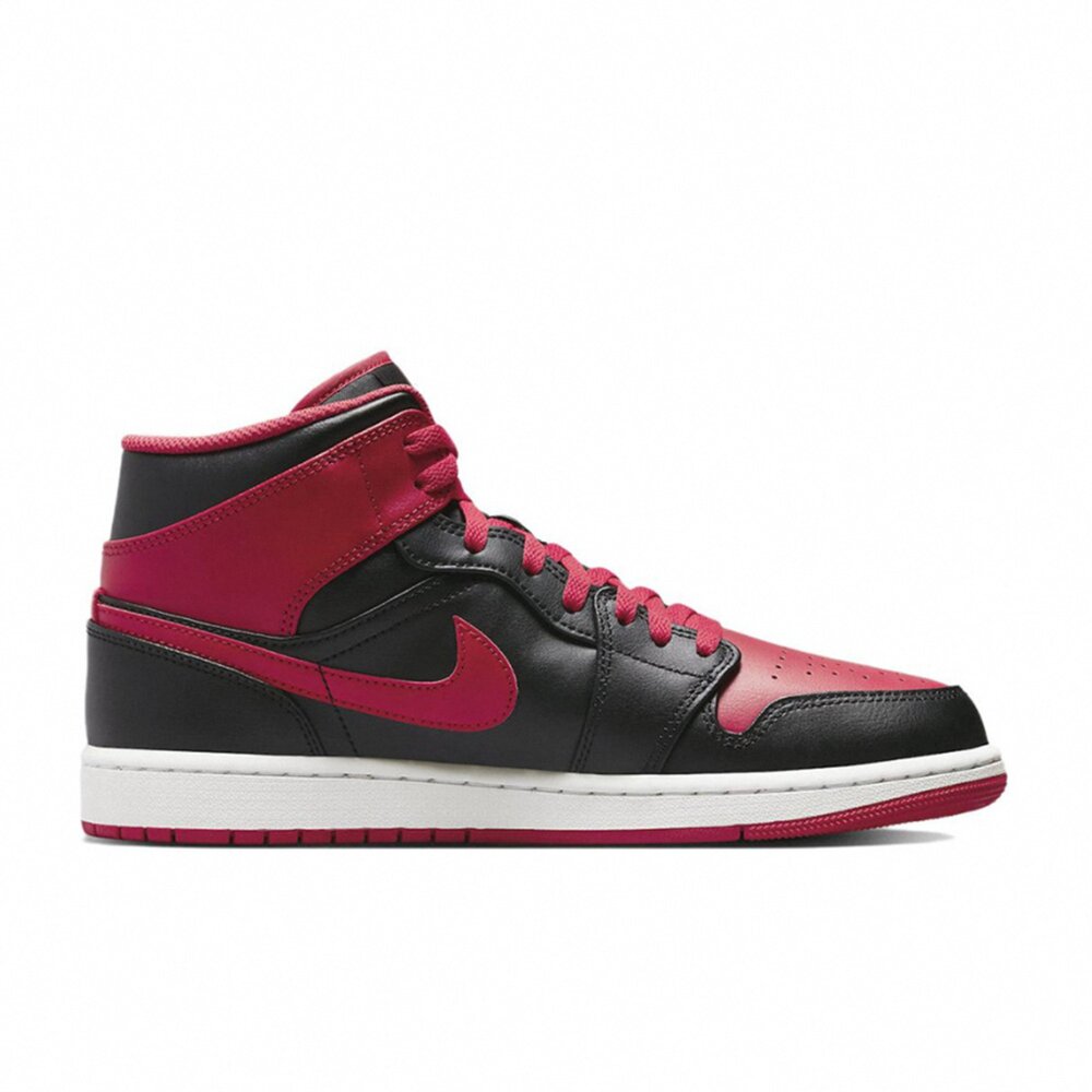 Air Jordan 1 Mid 黑紅 休閒鞋 運動鞋 男鞋 DQ8426-060-圖片-2