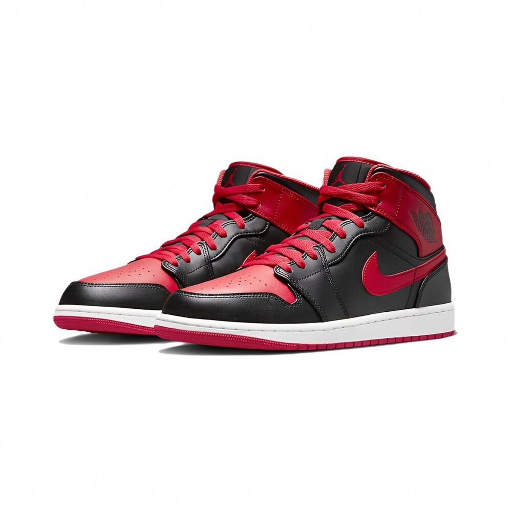 17891815185-Air Jordan 1 Mid Alternate Bred 黑紅腳趾DQ8426-060