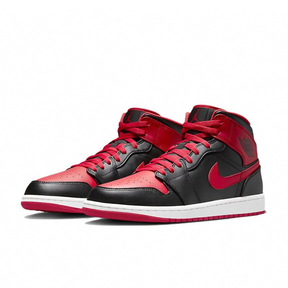17891815185-Air Jordan 1 Mid 黑紅 休閒鞋 運動鞋 男鞋 DQ8426-060