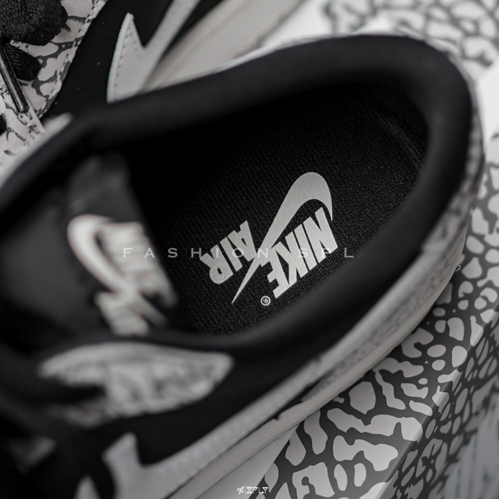 Air Jordan 1 Retro Low OG Black黑灰爆裂紋CZ0790-001-圖片-7