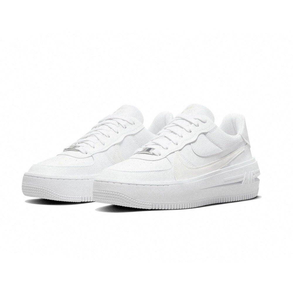 18182069339-Nike Air Force 1 PLT.AF.ORM 全白 厚底 DJ9946-100