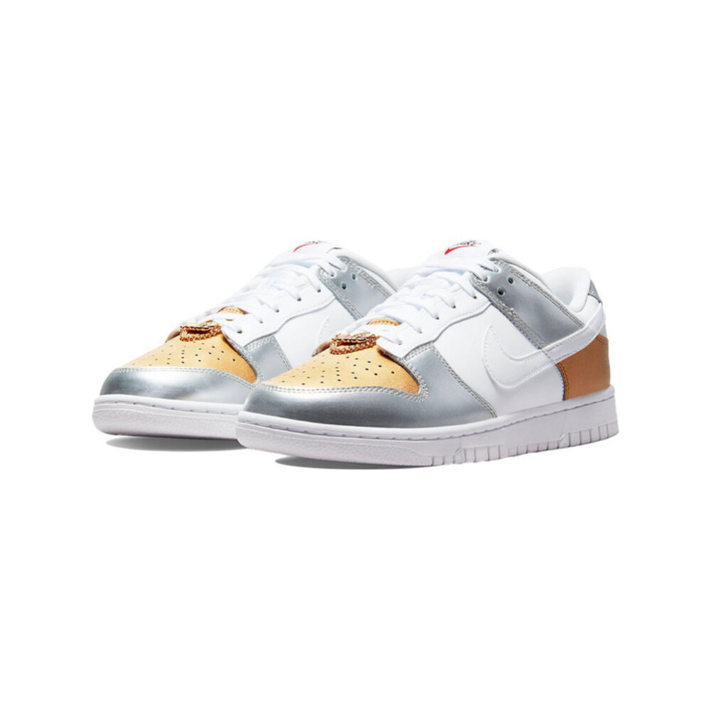 18189949335-Nike Dunk Low Heirloom 白金 拼接 休閒鞋 DH4403-700