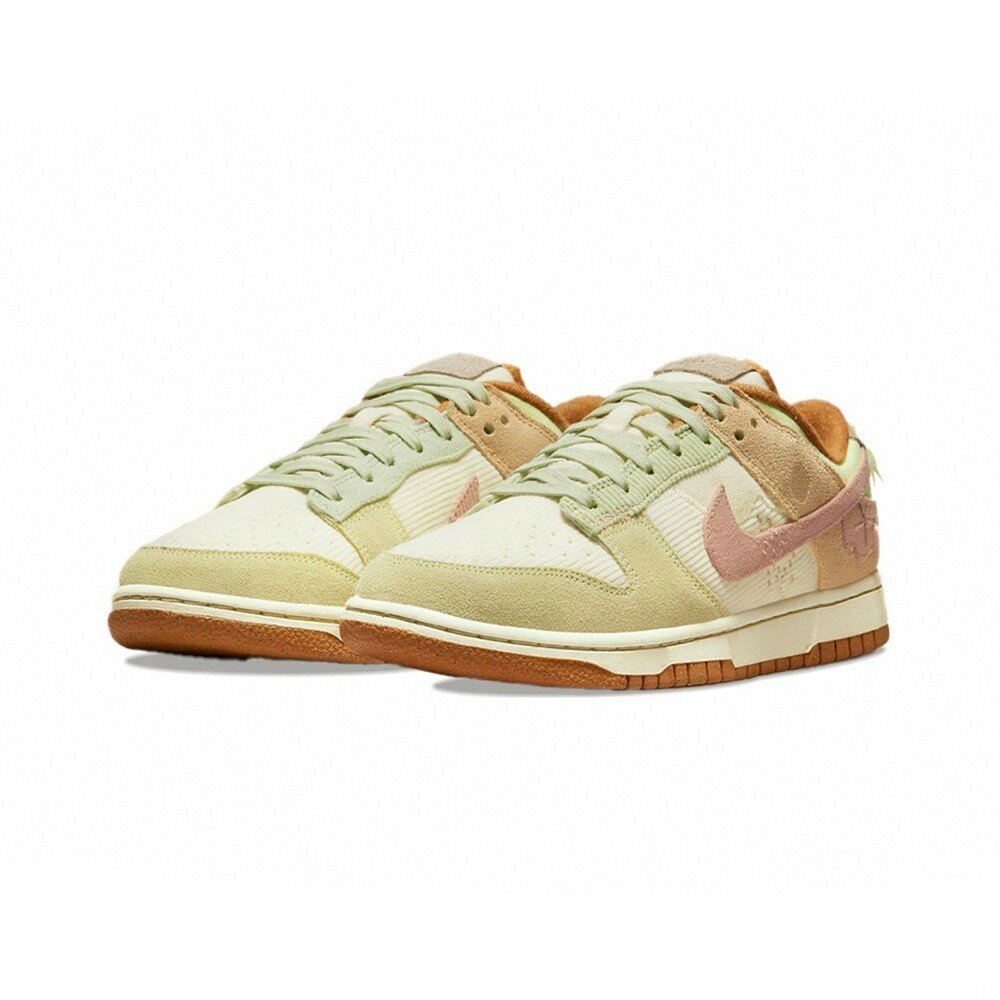 18478821484-Nike Dunk Low Bright Side 燈心絨 拼接 奶茶 DQ5076-121