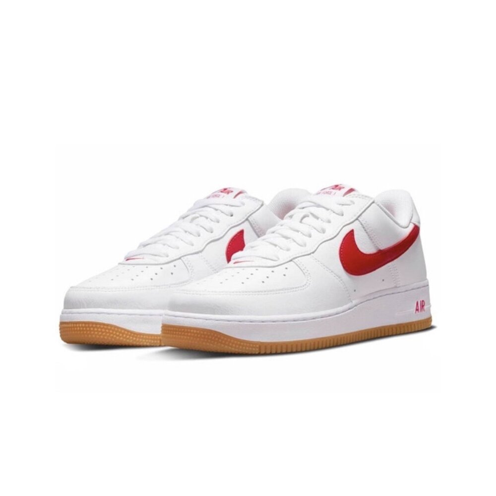 19539314522-Nike Air Force 1 Since 82 白紅 焦糖底 休閒鞋DJ3911-102