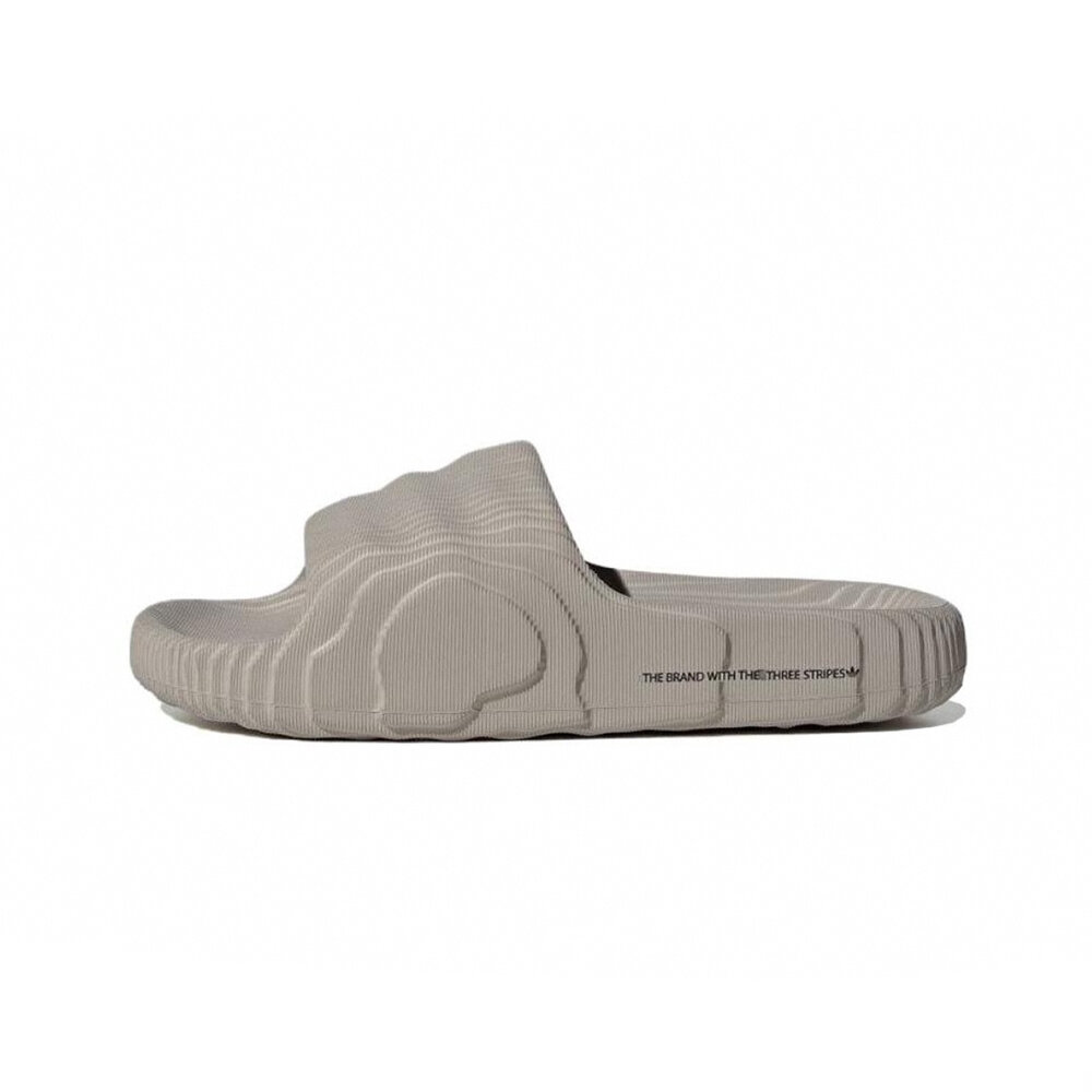 19582305588-Adidas Originals Adilette 22 地質圖拖鞋 煙灰 HQ4670